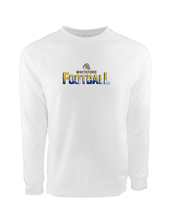 Whiteford HS Football Splatter - Crewneck Sweatshirt