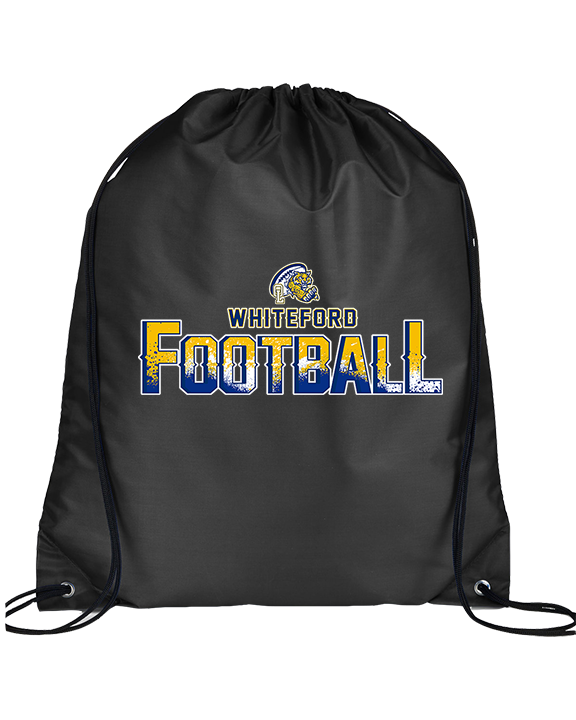 Whiteford HS Football Splatter - Drawstring Bag