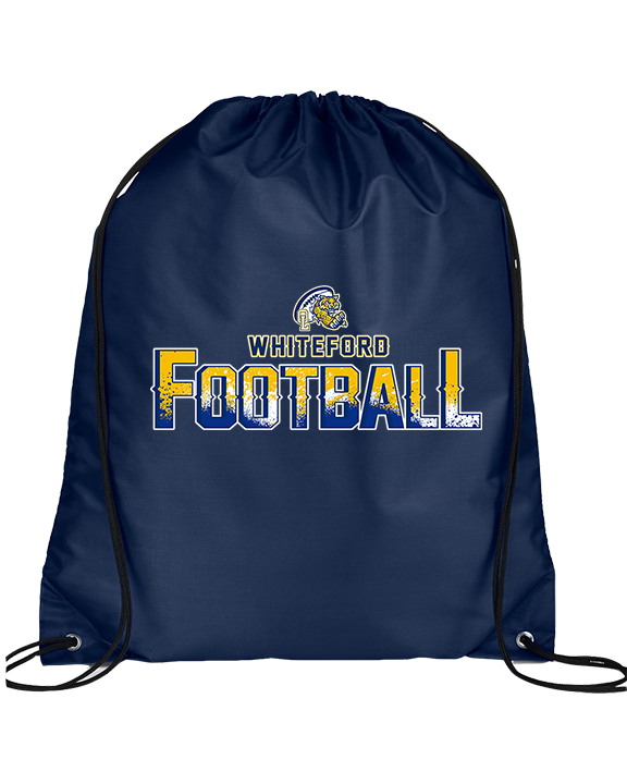 Whiteford HS Football Splatter - Drawstring Bag