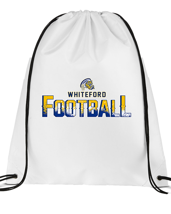 Whiteford HS Football Splatter - Drawstring Bag