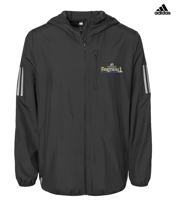 Whiteford HS Football Splatter - Mens Adidas Full Zip Jacket
