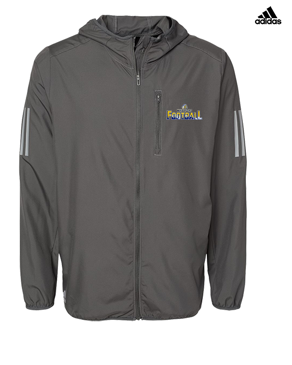 Whiteford HS Football Splatter - Mens Adidas Full Zip Jacket