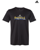 Whiteford HS Football Splatter - Mens Adidas Performance Shirt