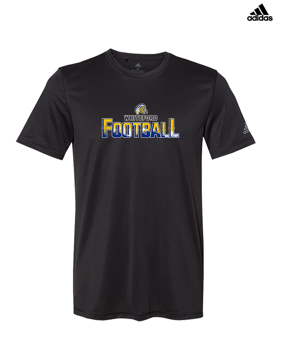 Whiteford HS Football Splatter - Mens Adidas Performance Shirt