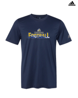 Whiteford HS Football Splatter - Mens Adidas Performance Shirt