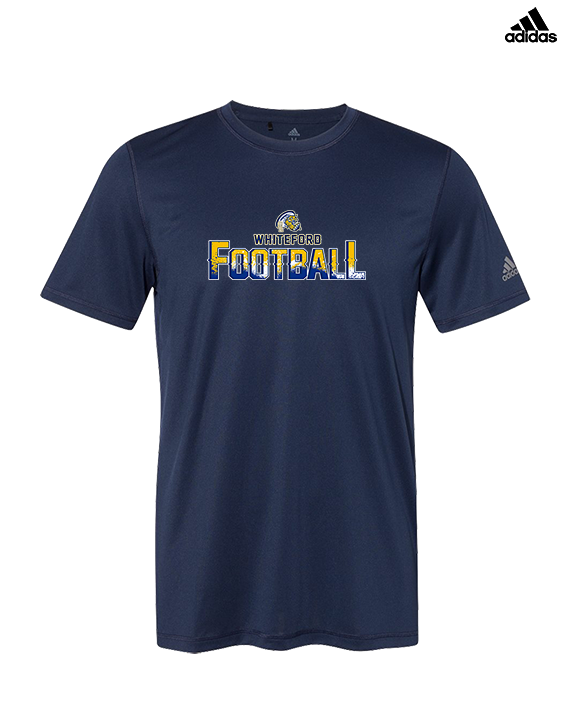 Whiteford HS Football Splatter - Mens Adidas Performance Shirt