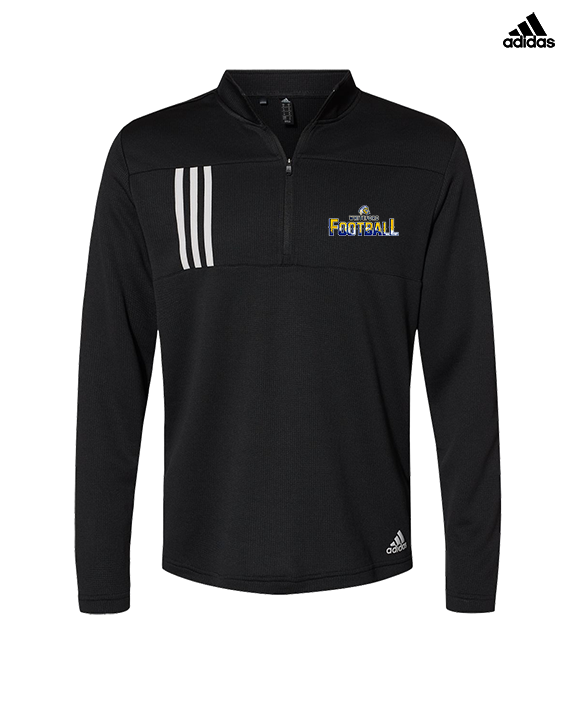 Whiteford HS Football Splatter - Mens Adidas Quarter Zip