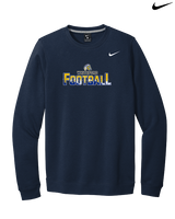Whiteford HS Football Splatter - Mens Nike Crewneck
