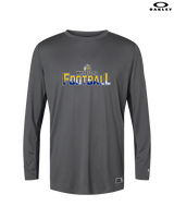 Whiteford HS Football Splatter - Mens Oakley Longsleeve