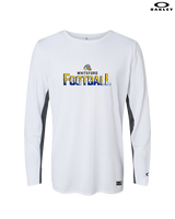 Whiteford HS Football Splatter - Mens Oakley Longsleeve