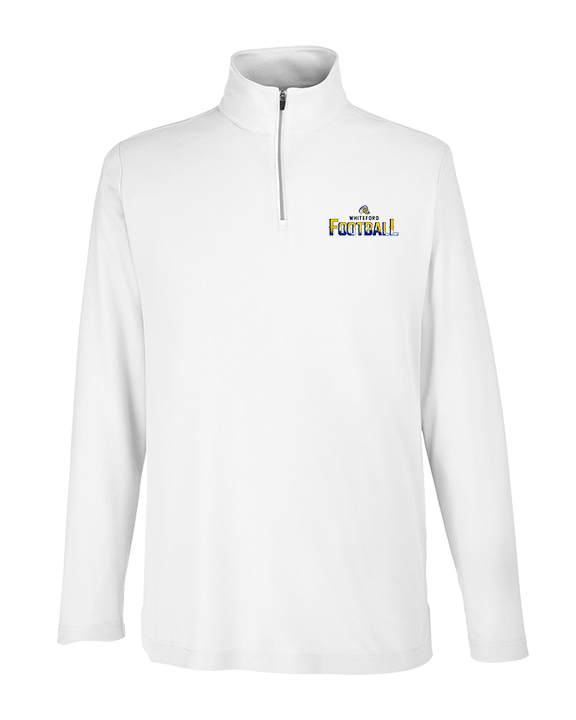 Whiteford HS Football Splatter - Mens Quarter Zip
