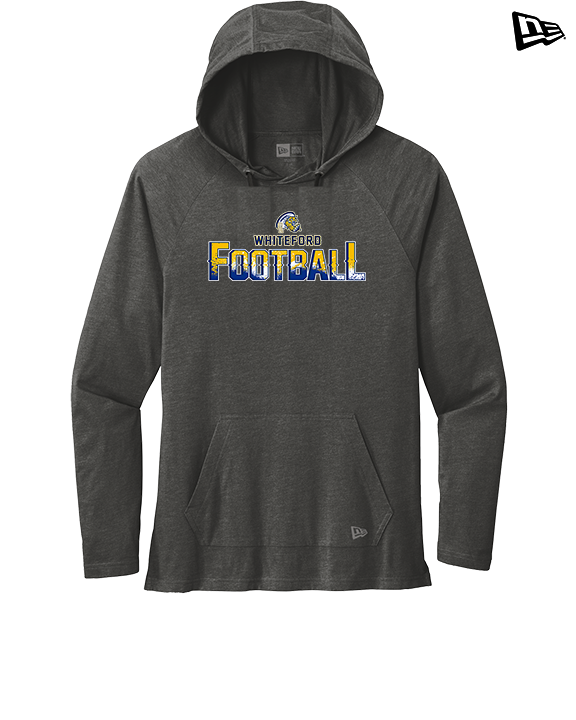 Whiteford HS Football Splatter - New Era Tri-Blend Hoodie