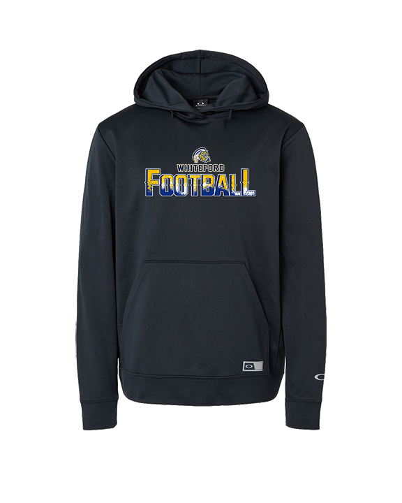 Whiteford HS Football Splatter - Oakley Performance Hoodie