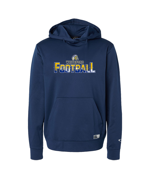 Whiteford HS Football Splatter - Oakley Performance Hoodie