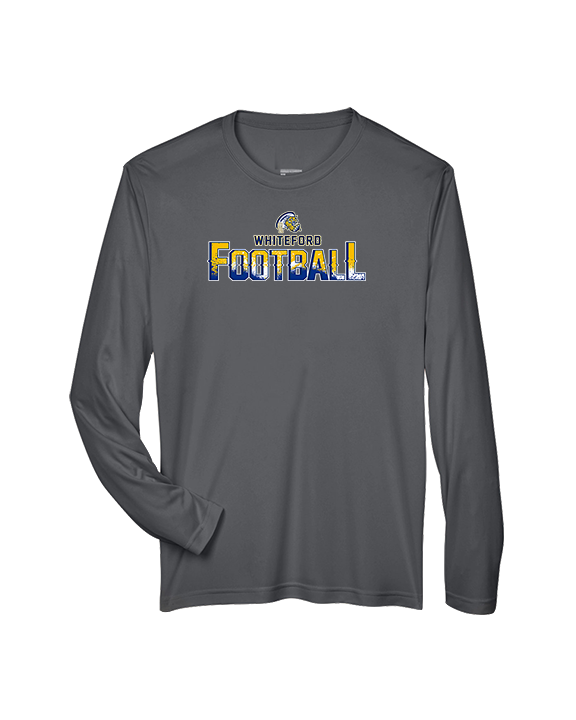 Whiteford HS Football Splatter - Performance Longsleeve