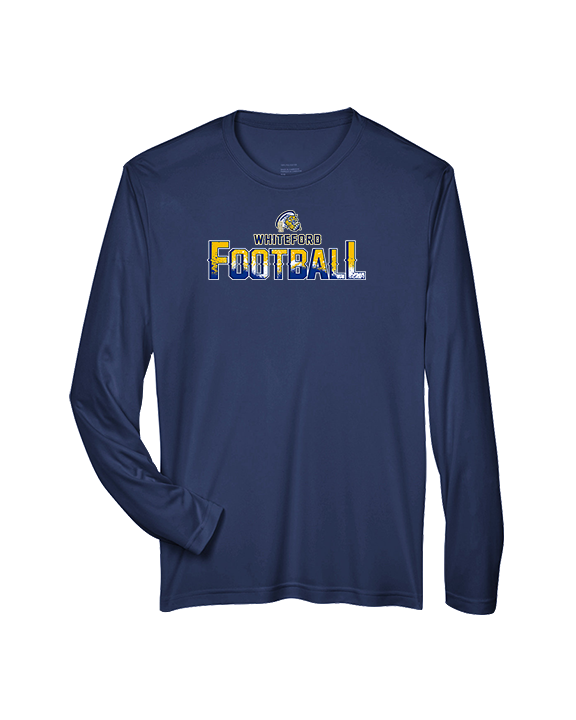 Whiteford HS Football Splatter - Performance Longsleeve