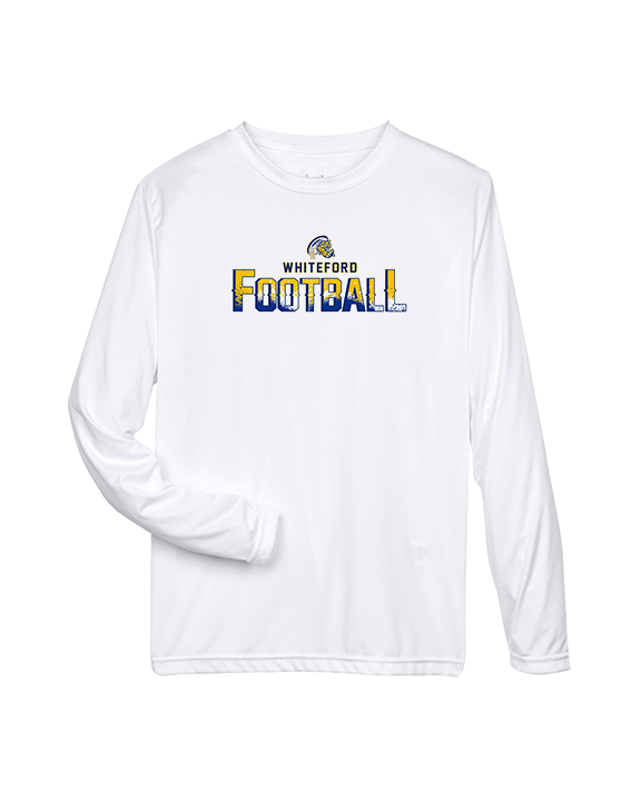 Whiteford HS Football Splatter - Performance Longsleeve