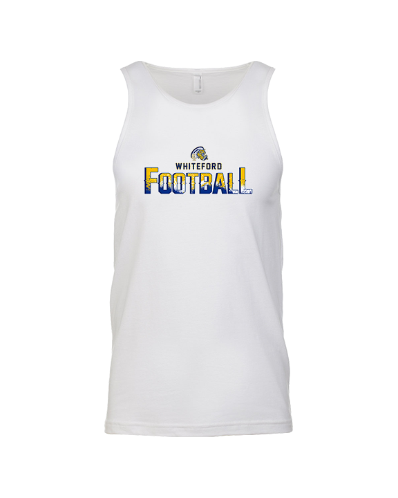 Whiteford HS Football Splatter - Tank Top