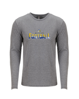 Whiteford HS Football Splatter - Tri-Blend Long Sleeve