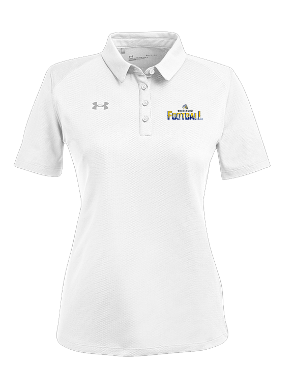 Whiteford HS Football Splatter - Under Armour Ladies Tech Polo
