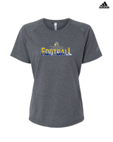 Whiteford HS Football Splatter - Womens Adidas Performance Shirt