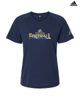 Whiteford HS Football Splatter - Womens Adidas Performance Shirt