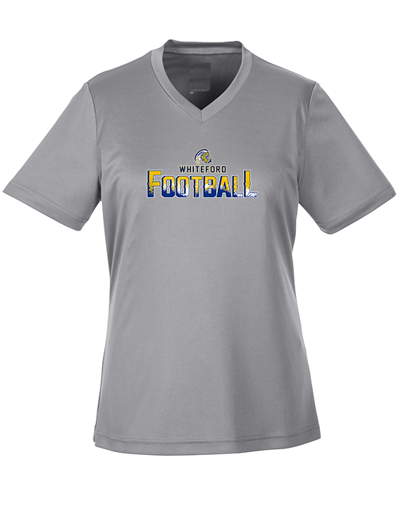 Whiteford HS Football Splatter - Womens Performance Shirt