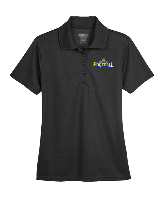 Whiteford HS Football Splatter - Womens Polo