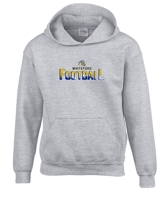 Whiteford HS Football Splatter - Youth Hoodie