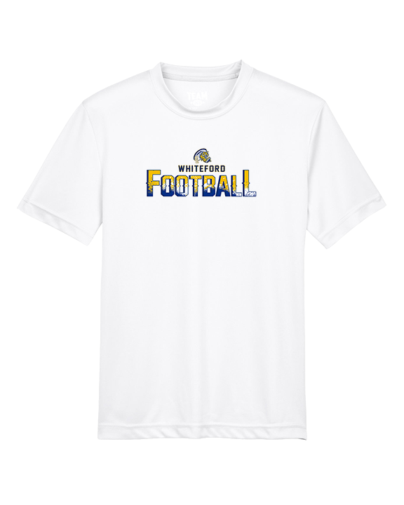Whiteford HS Football Splatter - Youth Performance Shirt