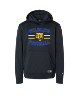 Will C Wood HS Football Curve - Oakley Performance Hoodie