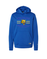 Will C Wood HS Football Curve - Oakley Performance Hoodie
