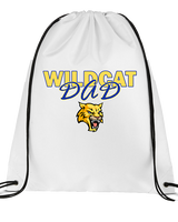 Will C Wood HS Football Dad - Drawstring Bag