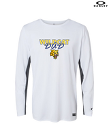 Will C Wood HS Football Dad - Mens Oakley Longsleeve
