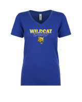 Will C Wood HS Football Dad - Womens Vneck