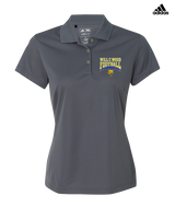 Will C Wood HS Football Football - Adidas Womens Polo