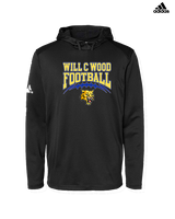 Will C Wood HS Football Football - Mens Adidas Hoodie
