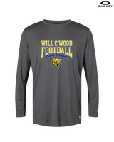 Will C Wood HS Football Football - Mens Oakley Longsleeve