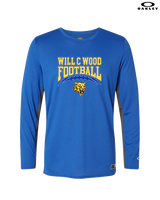 Will C Wood HS Football Football - Mens Oakley Longsleeve