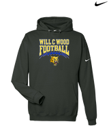 Will C Wood HS Football Football - Nike Club Fleece Hoodie