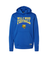 Will C Wood HS Football Football - Oakley Performance Hoodie