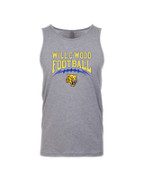 Will C Wood HS Football Football - Tank Top