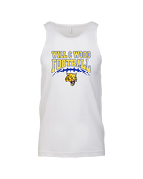 Will C Wood HS Football Football - Tank Top