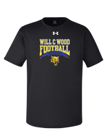 Will C Wood HS Football Football - Under Armour Mens Team Tech T-Shirt