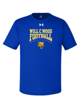 Will C Wood HS Football Football - Under Armour Mens Team Tech T-Shirt