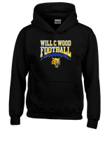Will C Wood HS Football Football - Youth Hoodie