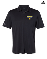 Will C Wood HS Football Mom - Mens Adidas Polo