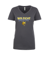 Will C Wood HS Football Mom - Womens Vneck