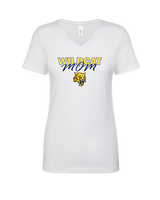Will C Wood HS Football Mom - Womens Vneck