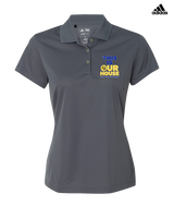 Will C Wood HS Football TIOH - Adidas Womens Polo